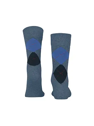 BURLINGTON | Chaussettes homme DUNDEE 40-46 marine | blau